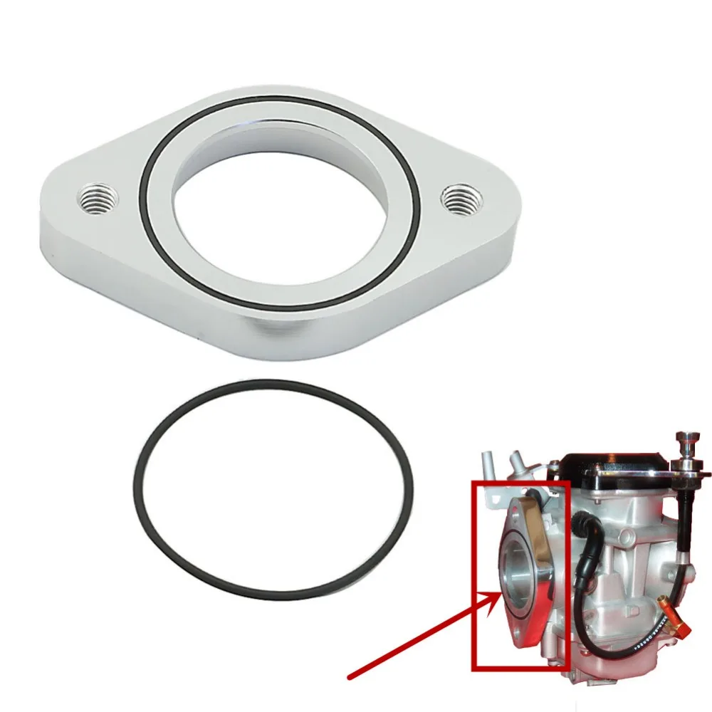 MOTORCYCLE CV40MM CARBURETOR ADAPTER FLANGE For Harley Sportster 883 Hugger XLH883 1987 / 1000 XLH 1972-1985 / Touring XLT 77-78
MOTORCYCLE CV40MM CARBURETOR ADAPTER FLANGE For Harley Sportster 883 Hugger XLH883 1987 / 1000 XLH 1972-1985 / Touring XLT 77-78