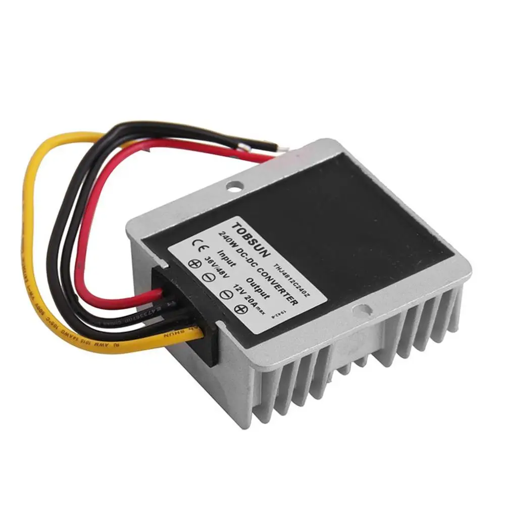 Понижающий источник питания для выпрямителя 36V48V до 12В регулятор тележки Dc
