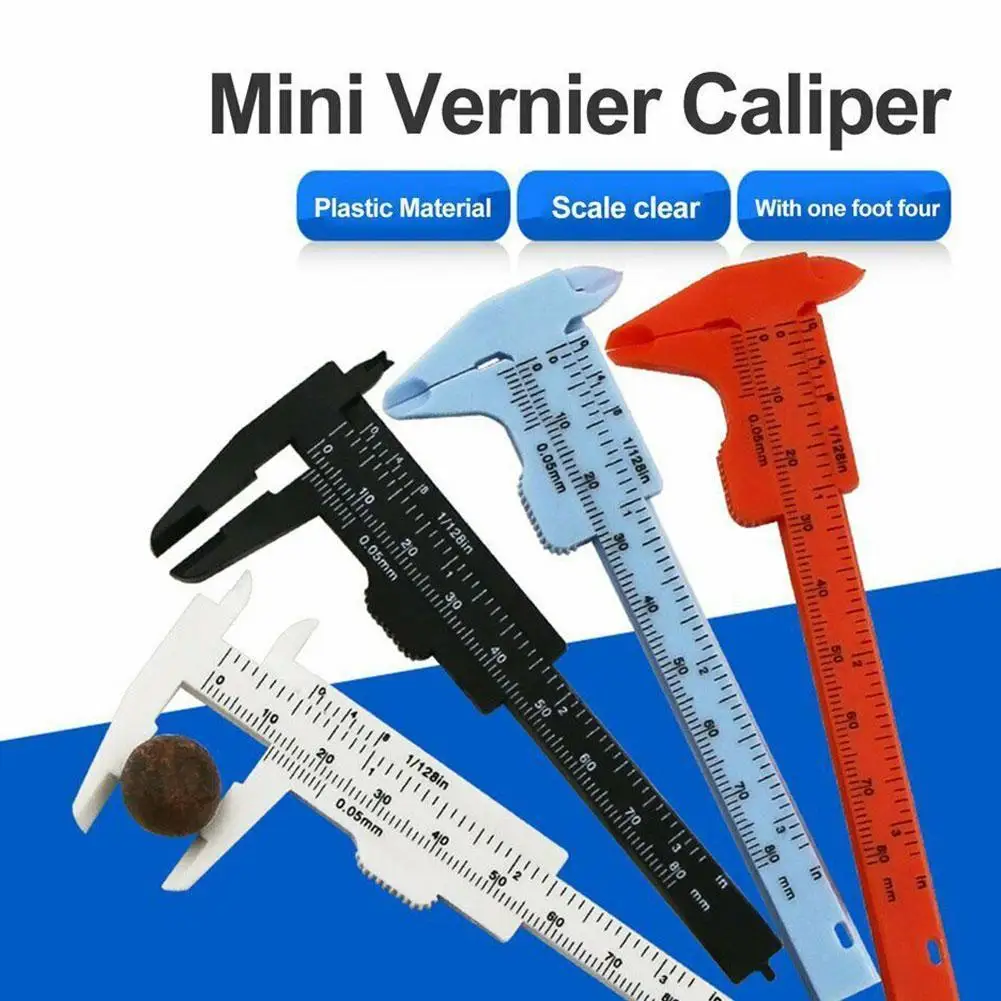 80mm double scale plastic vernier caliper Wenwan measuring mini measuring tool student ruler tool caliper wholesale microme A7I5
80mm double scale plastic vernier caliper Wenwan measuring mini measuring tool student ruler tool caliper wholesale microme A7I5