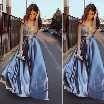 BacklakeGirls 2020 Sexy Deep V Neck Satin Suit-dress Floor Length Sleeveless Evening Dress Vestidos De Fiesta Largos
BacklakeGirls 2020 Sexy Deep V Neck Satin Suit-dress Floor Length Sleeveless Evening Dress Vestidos De Fiesta Largos