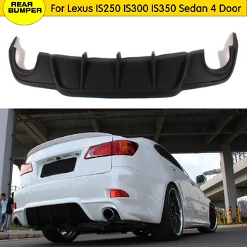 Rear Bumper Diffuser Lip For Lexus IS250 IS350 Sedan Body Kits 2006-2011 PU Black Color
Rear Bumper Diffuser Lip For Lexus IS250 IS350 Sedan Body Kits 2006-2011 PU Black Color