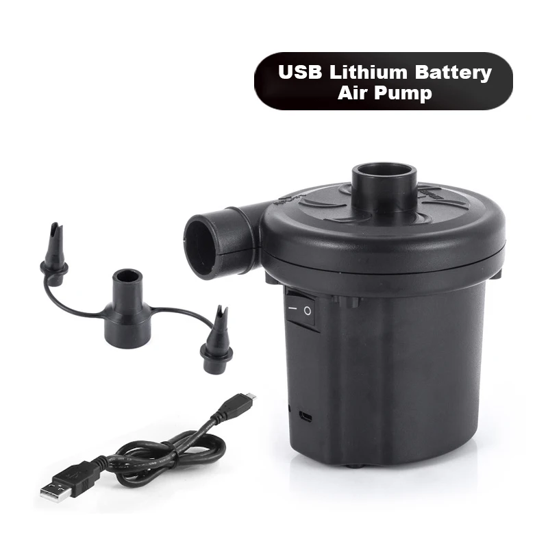 Lithium Battery Electric Outdoor Air Pump 4000mA USB Charging Pumping For Camping Sleeping Pad Inflatable Air Mattress
Lithium Battery Electric Outdoor Air Pump 4000mA USB Charging Pumping For Camping Sleeping Pad Inflatable Air Mattress