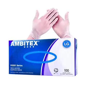 100PCS PVC Disposable Gloves Multi-function Work Gloves Touch Screen Gloves Transparent Fingerprint No Powder Style Random
100PCS PVC Disposable Gloves Multi-function Work Gloves Touch Screen Gloves Transparent Fingerprint No Powder Style Random