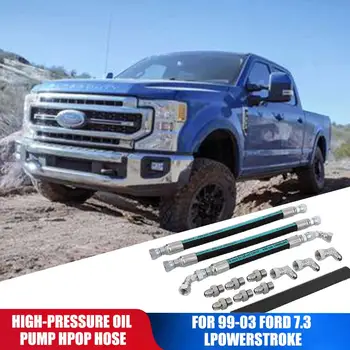 7.3L High Pressure Line Hose HpX New HPOP Components Oil Pump 9903HP3 for Ford Powerstroke Hoses Lines Set 99-03
7.3L High Pressure Line Hose HpX New HPOP Components Oil Pump 9903HP3 for Ford Powerstroke Hoses Lines Set 99-03