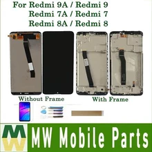 Écran tactile LCD avec Kit, Original, sans cadre, pour XIaomi Redmi 7, 7A, Redmi 9, 9A, Redmi 8, 8A=