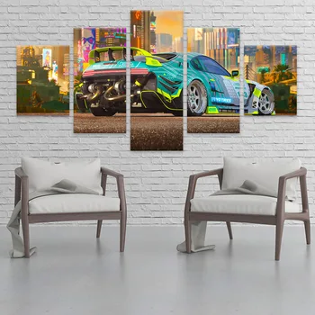 Modular Car Poster Wall Art Canvas HD Print Picture 5 Pieces Game Luxury Sports Car Painting Modern Living Room Home Decor Frame
Modular Car Poster Wall Art Canvas HD Print Picture 5 Pieces Game Luxury Sports Car Painting Modern Living Room Home Decor Frame