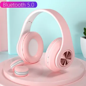 Bluetooth 5.0 Headphone Hi-Fi Glowing Bluetooth Headset Music Player with MIC for Handsfree Support TF Card AUX Play Gifts
Bluetooth 5.0 Headphone Hi-Fi Glowing Bluetooth Headset Music Player with MIC for Handsfree Support TF Card AUX Play Gifts