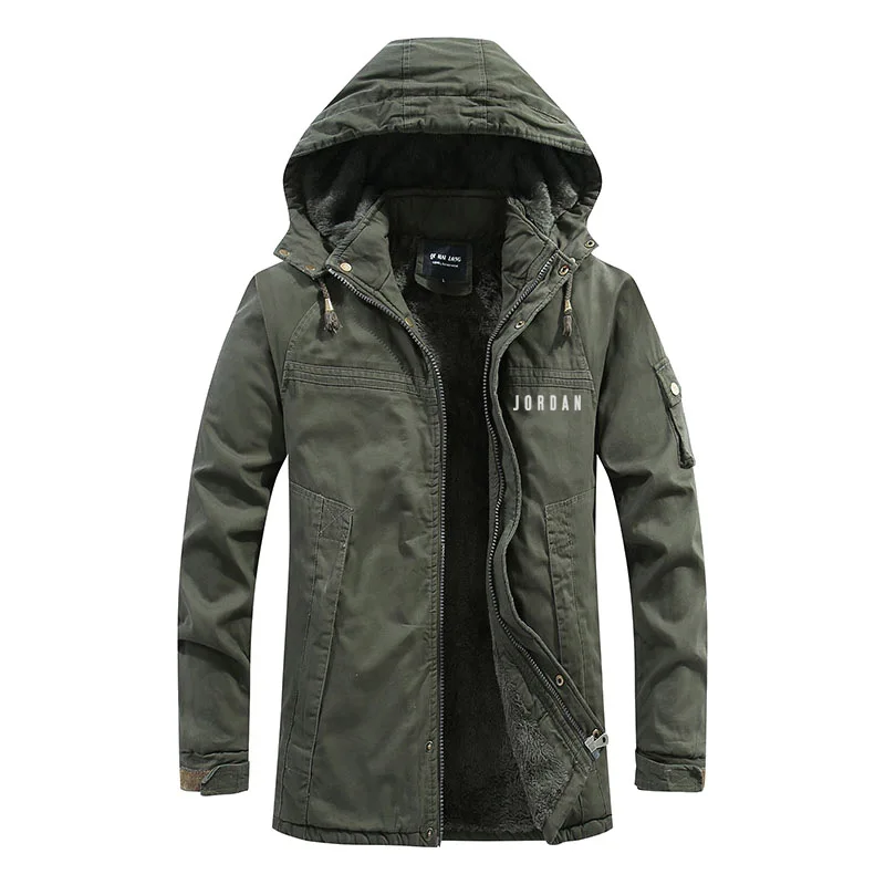 Men Jacket Winter for Snow Detachable Collar Warm Thick Winter Down Jacket Zipper Windproof Long Section Solid Color Cotton Coat
Men Jacket Winter for Snow Detachable Collar Warm Thick Winter Down Jacket Zipper Windproof Long Section Solid Color Cotton Coat