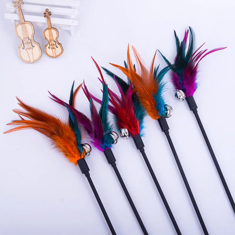 Pet Cats Toy Interactive Newly Design Bird Feather Bell Rod Plush Plastic Toy For Cats Catcher Teaser Toy Free Shipping
Pet Cats Toy Interactive Newly Design Bird Feather Bell Rod Plush Plastic Toy For Cats Catcher Teaser Toy Free Shipping