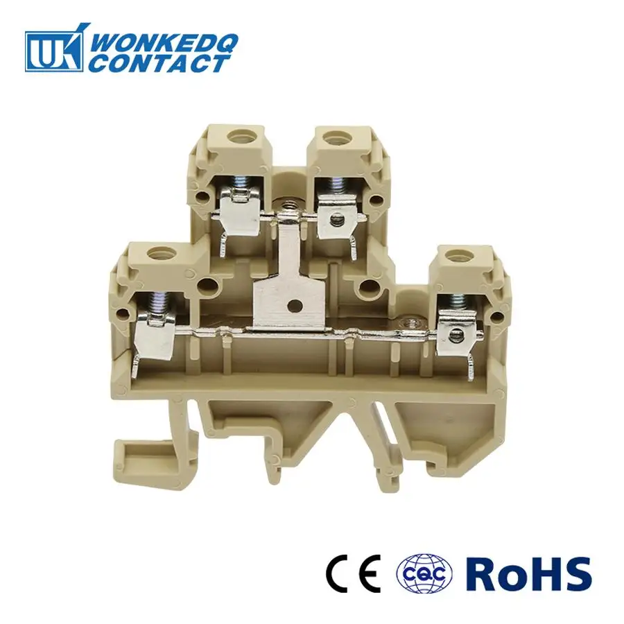 10Pcs DK-4QV/35 Instead of Weidmuller Connector Two Level Screw Clamp Terminal Blocks Inflaming Type DK4QV/35
10Pcs DK-4QV/35 Instead of Weidmuller Connector Two Level Screw Clamp Terminal Blocks Inflaming Type DK4QV/35
