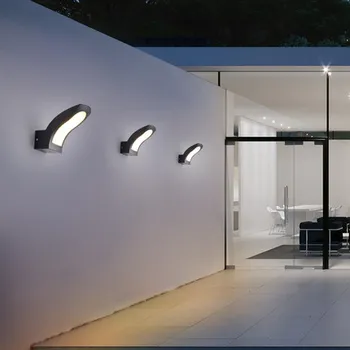 Outdoor waterproof Villa modern simple creative hotel project background wall decoration corridor pavilion LED wall lamp 
Outdoor waterproof Villa modern simple creative hotel project background wall decoration corridor pavilion LED wall lamp