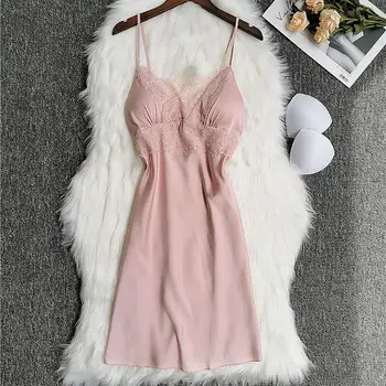Erotic Lace Deep V Nightdress Sexy Lingerie Nightwear Women's Nightgowns Sleepwear Silk Satin Slips Nightshirts Femme Homewear
Erotic Lace Deep V Nightdress Sexy Lingerie Nightwear Women's Nightgowns Sleepwear Silk Satin Slips Nightshirts Femme Homewear