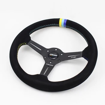 Universal Suede 14 inch Drifting Tuning Racing Steering Wheel
Universal Suede 14 inch Drifting Tuning Racing Steering Wheel
