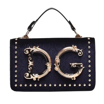 New Personality Bag Ladies Small Purse Crossbody Bags Velvet Letter Riveting Designer Handbags Famous Luxury Pures Female 2020
New Personality Bag Ladies Small Purse Crossbody Bags Velvet Letter Riveting Designer Handbags Famous Luxury Pures Female 2020