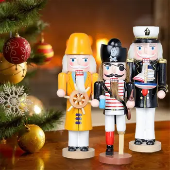 25CM Puppet Decorative Ornaments Pirate Captain Naval Nutcracker Puppet Soldier Ornament Home Decoration Christmas Gifts
25CM Puppet Decorative Ornaments Pirate Captain Naval Nutcracker Puppet Soldier Ornament Home Decoration Christmas Gifts