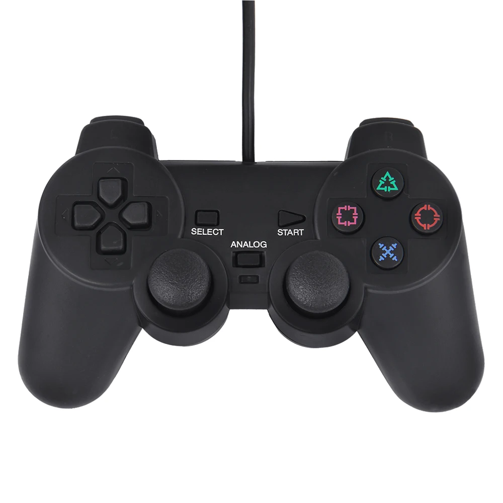 Wired Controller Gamepad for Sony PS2/PC Game Joystick Controle Universal Handle Joypad with Cable
Wired Controller Gamepad for Sony PS2/PC Game Joystick Controle Universal Handle Joypad with Cable