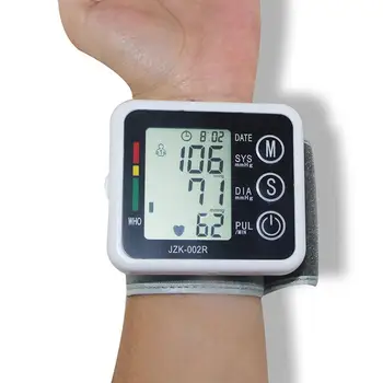 Health Care Automatic Wrist Digital Blood Pressure Monitor Measuring Pulse Heart Beat Rate Pulse Meter Tonometer Sphygmomanomete
Health Care Automatic Wrist Digital Blood Pressure Monitor Measuring Pulse Heart Beat Rate Pulse Meter Tonometer Sphygmomanomete