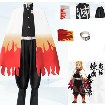 Anime Demon Slayer Cosplay Kimetsu No Yaiba Costumes Rengoku Shinjurou Costume Halloween Blade Of Demon Men Kimono
Anime Demon Slayer Cosplay Kimetsu No Yaiba Costumes Rengoku Shinjurou Costume Halloween Blade Of Demon Men Kimono