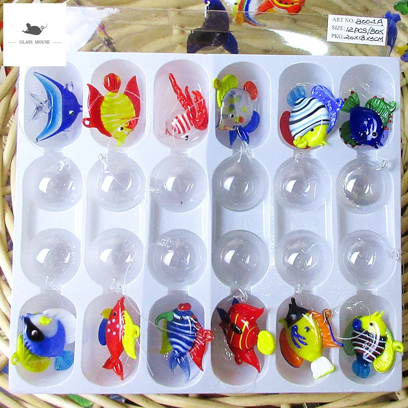 Decorative glass animals Figurine Pendant art hand-made glass tropical fish Statue Ornament Aquarium decor Marine Life Pendant
Decorative glass animals Figurine Pendant art hand-made glass tropical fish Statue Ornament Aquarium decor Marine Life Pendant