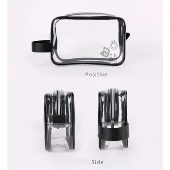 Environmentally friendly Multifunction Women Cosmetic Bag Travel Transparent Small Make Up Bags Wash Pouch Shower Storage Bag
Environmentally friendly Multifunction Women Cosmetic Bag Travel Transparent Small Make Up Bags Wash Pouch Shower Storage Bag