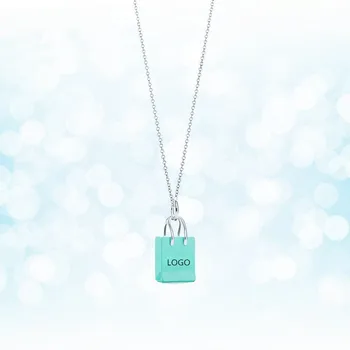 sterling silver 925 classic fashion exclusive blue handbag pendant ladies necklace jewelry
sterling silver 925 classic fashion exclusive blue handbag pendant ladies necklace jewelry