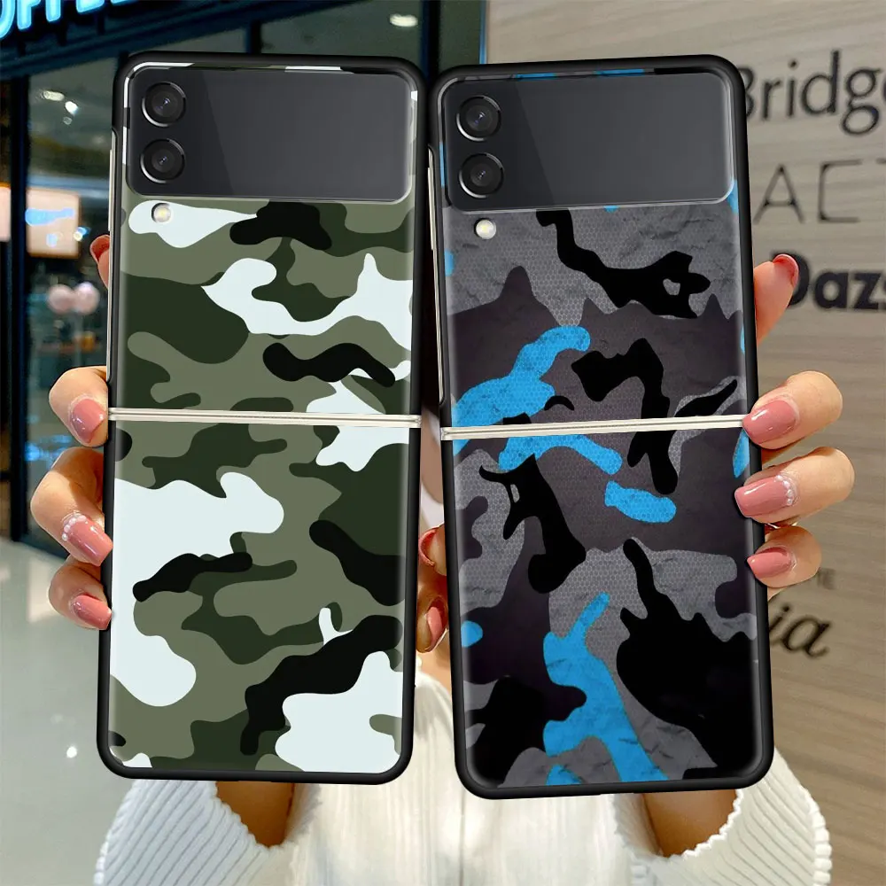 Жесткий чехол для Samsung Galaxy Z Flip 3 5G черный пластиковый телефона 6 7 дюйма