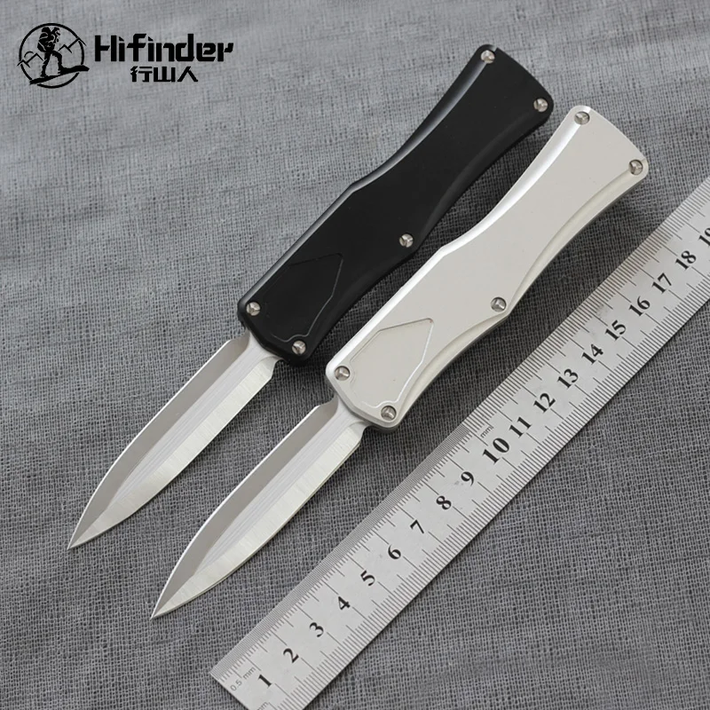 

Hifinder knife D2 steel D2 blade 6061-T6 handle hunting knives Tactical edc outdoor camping survival EDC tool