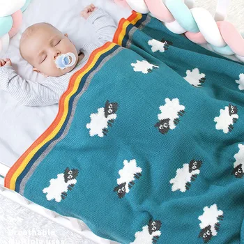 2020 Autumn Winter Infant Baby Boy Girl Knit Cartoon Printing Blanket Newborn Baby Quilt Boys Girls Hold Blanket 
2020 Autumn Winter Infant Baby Boy Girl Knit Cartoon Printing Blanket Newborn Baby Quilt Boys Girls Hold Blanket