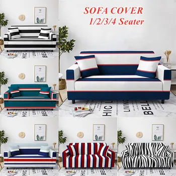 Stripe Shape Stretch Sofa Cover Suitable Living Room Slipcovers 1/2/3/4 Seat Cover Non-Slip Spandex Sofa Cover Protective Cover
Stripe Shape Stretch Sofa Cover Suitable Living Room Slipcovers 1/2/3/4 Seat Cover Non-Slip Spandex Sofa Cover Protective Cover