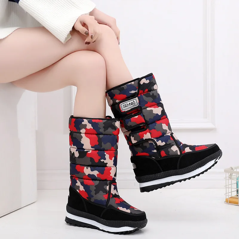 Fashion Platform Women Boots Women Shoes Warm Fur Female Winter Boots Winter Shoes Women Snow Boots Mid-calf Boots Bota Women
Fashion Platform Women Boots Women Shoes Warm Fur Female Winter Boots Winter Shoes Women Snow Boots Mid-calf Boots Bota Women