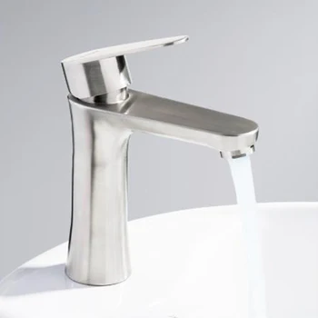 Bath Faucet Tap Kitchen Home Accessories Stainless Steel Single Handle