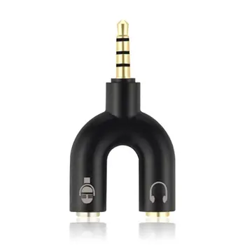 3.5mm Splitter Stereo Plug U-vorm Stereo Audio Mic & Hoofdtelefoon Oortelefoon Splitter Adapters Voor PS4 PC WIFI 50*30*20mm
3.5mm Splitter Stereo Plug U-vorm Stereo Audio Mic & Hoofdtelefoon Oortelefoon Splitter Adapters Voor PS4 PC WIFI 50*30*20mm