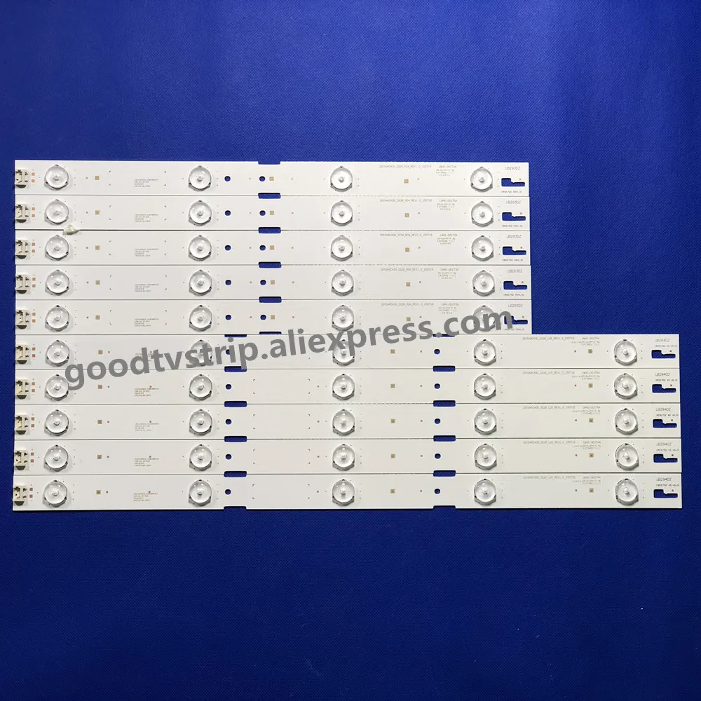 Новый набор 10 шт светодиодный Подсветка полосы для ZLE60600 AB 43GFB6627 2015ARC430 _ 3228_R04