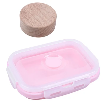 2 Pcs Box: 1 Pcs Pink Food Grade Silicone Lunch Box & 1 Pcs Retro Round Wooden Jewelry Storage Box
2 Pcs Box: 1 Pcs Pink Food Grade Silicone Lunch Box & 1 Pcs Retro Round Wooden Jewelry Storage Box