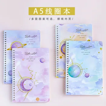 A5 Simple Thick Coil Notebook Cute Korean-style Students Hipster Creative INS Notebook
A5 Simple Thick Coil Notebook Cute Korean-style Students Hipster Creative INS Notebook