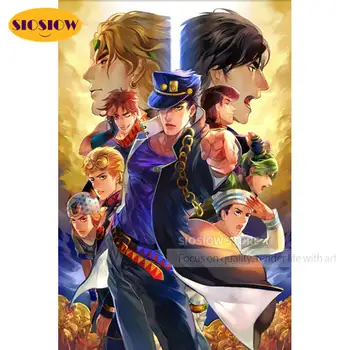 5D DIY Diamond Wall Painting Jojo S Bizarre Pictures Japanese Anime Daimond Embroidery Full Square Drill Cross Stitch Home Decor
5D DIY Diamond Wall Painting Jojo S Bizarre Pictures Japanese Anime Daimond Embroidery Full Square Drill Cross Stitch Home Decor