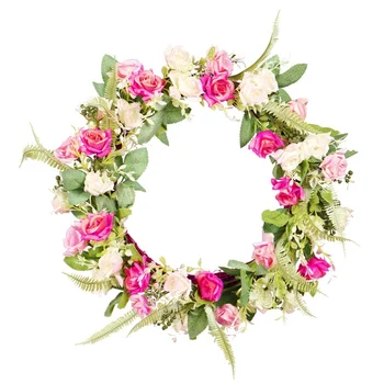 Simulation Rose Wreath Halloween Thanksgiving Christmas Party Home Decoration
Simulation Rose Wreath Halloween Thanksgiving Christmas Party Home Decoration