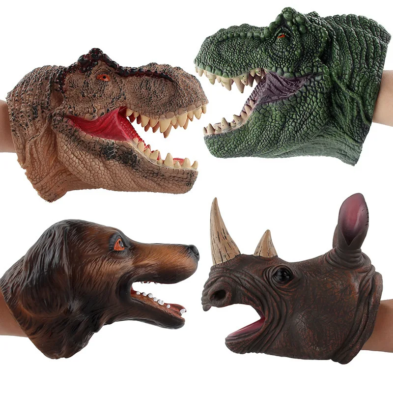 Model Soft Silcone Mobile Dinosaur Animal Hand Puppet Children Scene Interactive Character Play Gloves Toy
Model Soft Silcone Mobile Dinosaur Animal Hand Puppet Children Scene Interactive Character Play Gloves Toy