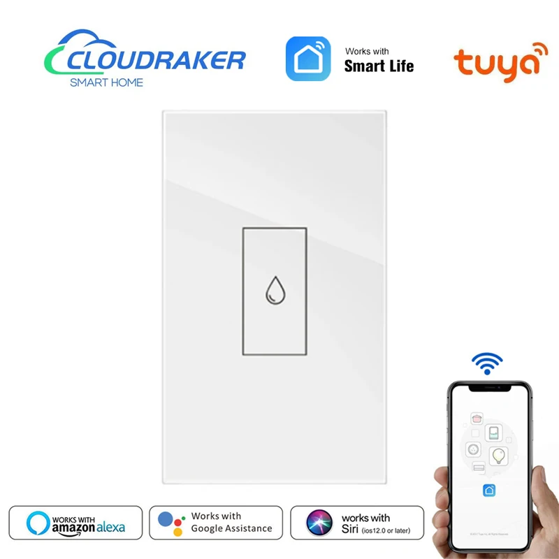 Tuya WiFi Boiler Water Heater Switch 4400W Tuya Smart Life App Remote Control ON OFF Timer Voice Control Google Home Alexa Sir
Tuya WiFi Boiler Water Heater Switch 4400W Tuya Smart Life App Remote Control ON OFF Timer Voice Control Google Home Alexa Sir