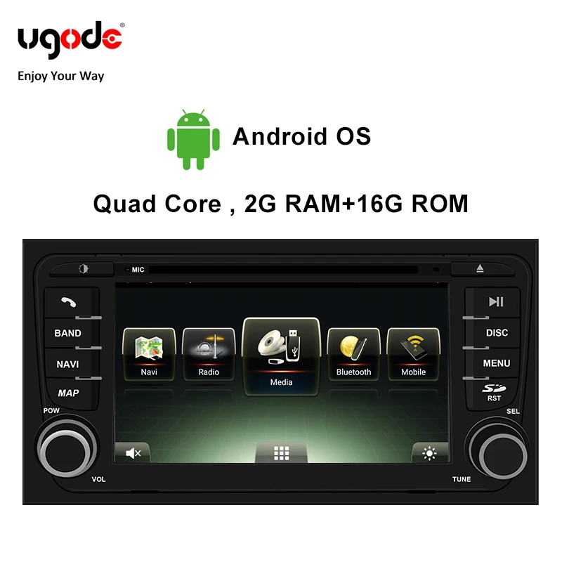 Ugode Car Multimedia Player GPS Navigation Android OS 7 Inches Screen Monitor Bluetooth For Audi A4 Screen Changer (2002-2008)
Ugode Car Multimedia Player GPS Navigation Android OS 7 Inches Screen Monitor Bluetooth For Audi A4 Screen Changer (2002-2008)
