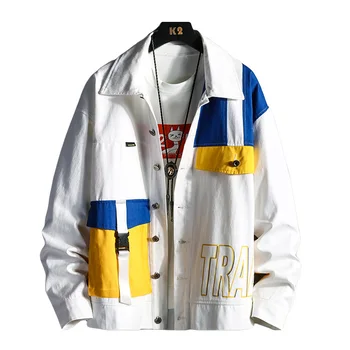 Jackets Men 2020 New Casual Harajuku Tracksuit Coat Man Hip Hop Streetwear High quality Loose Pink Jacket Coat Male
Jackets Men 2020 New Casual Harajuku Tracksuit Coat Man Hip Hop Streetwear High quality Loose Pink Jacket Coat Male