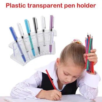 Pen Holder Multifunctional Universal 6 Holes Transparent Organizer School Supplies Pen Display Stand Acrylic Storage Case
Pen Holder Multifunctional Universal 6 Holes Transparent Organizer School Supplies Pen Display Stand Acrylic Storage Case