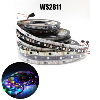 WS2811 DC 12V IP30/IP65/IP67 Addressable RGB Colour Changing Light Tape 1 IC Control 3 LEDS full color 30/60leds/m 0.5m-5m
WS2811 DC 12V IP30/IP65/IP67 Addressable RGB Colour Changing Light Tape 1 IC Control 3 LEDS full color 30/60leds/m 0.5m-5m
