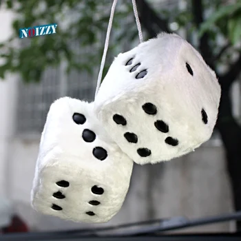 Noizzy 1 Pair Rolling Dice Plush Gaga Car Auto Pendant Interior Rearview Mirror Ornament Hang Dangle Charm Fashion Car Styling
Noizzy 1 Pair Rolling Dice Plush Gaga Car Auto Pendant Interior Rearview Mirror Ornament Hang Dangle Charm Fashion Car Styling