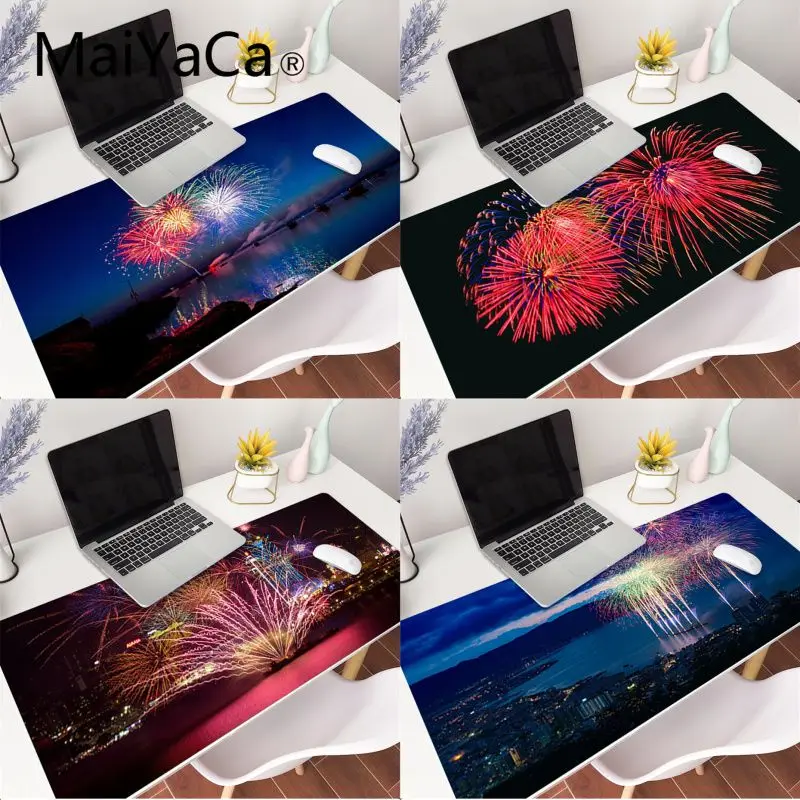 MaiYaCa Beautiful fireworks DIY Design Pattern Game mousepad Gaming Mouse Pad Large Deak Mat 700x300mm for overwatch/cs go
MaiYaCa Beautiful fireworks DIY Design Pattern Game mousepad Gaming Mouse Pad Large Deak Mat 700x300mm for overwatch/cs go