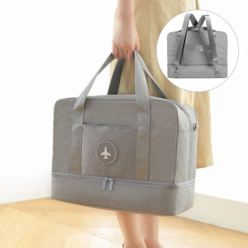 Women's Dry And Wet Separation Travel Bag Daily Necessities Shoes Clothes Duffle Package Tourism Fitness Storage Pouch Supplies
Women's Dry And Wet Separation Travel Bag Daily Necessities Shoes Clothes Duffle Package Tourism Fitness Storage Pouch Supplies