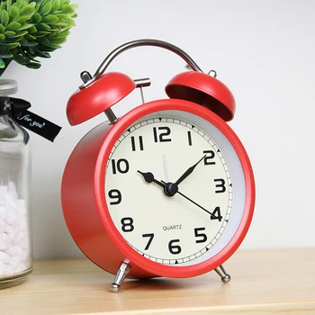 Table Clock Desktop Living Room Simple Harmmer Bell Alarm Clock Modern Large Pendulum Clock Creative Minimalist Ornaments
Table Clock Desktop Living Room Simple Harmmer Bell Alarm Clock Modern Large Pendulum Clock Creative Minimalist Ornaments