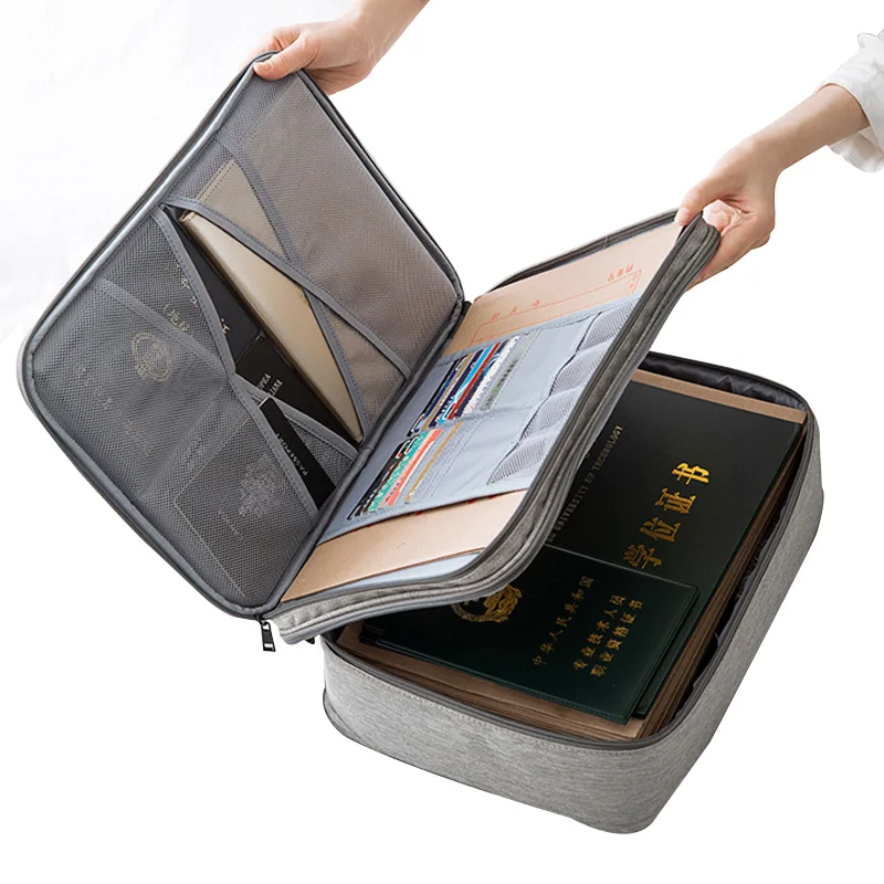 Document Storage Bag Multi-layer Passport Luggage Organizer Large Multi-function File File Sorting Bag Earphone Box Ziplock Bags
Document Storage Bag Multi-layer Passport Luggage Organizer Large Multi-function File File Sorting Bag Earphone Box Ziplock Bags