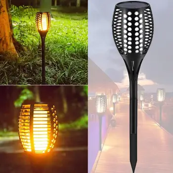 Lawn Light Torch Lamp Flame Lights Creative Convenient Fashion Luminous Solar Powered IP65 96LED Party Garden Pathways
Lawn Light Torch Lamp Flame Lights Creative Convenient Fashion Luminous Solar Powered IP65 96LED Party Garden Pathways