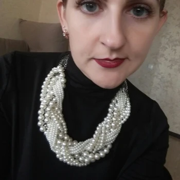 Dvacaman 2018 New Fashion Simulated Pearls ZA Statement Necklaces Pendants for Women Wedding Gift Boho Collar Chokers Necklace 
Dvacaman 2018 New Fashion Simulated Pearls ZA Statement Necklaces Pendants for Women Wedding Gift Boho Collar Chokers Necklace
